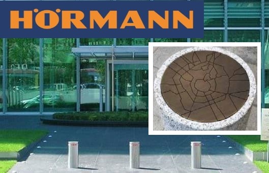 Эксклюзивная новинка Hormann 2021: автоматические болларды Security Line с каменной облицовкой