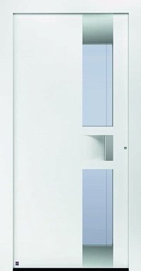 Двери входные алюминиевые Hormann Thermo Carbon Мотив 302 в Шахтах