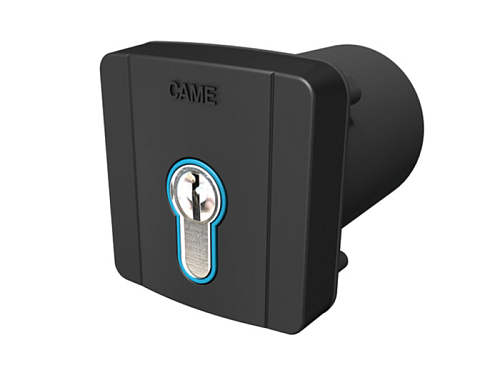 Купить Встраиваемый ключ-выключатель CAME SELD2FDG с цилиндром замка DIN и синей подсветко с доставкой и установкой в Шахтах