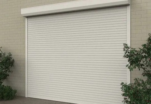 Рулонные гаражные ворота Алютех Prestige с алюминиевым профилем AR/555N и автоматическим управлением с доставкой в Шахтах 