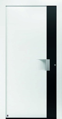 Двери входные алюминиевые Hormann ThermoCarbon Мотив 301 в Шахтах